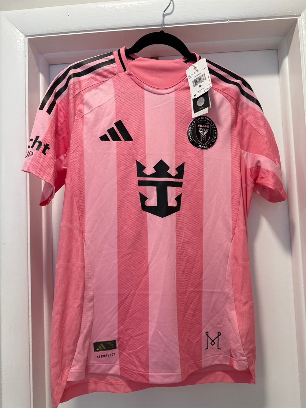 NWT adidas Inter Miami Soccer Jersey Slim Fit